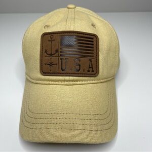 NWOT Nautical USA Men's Baseball Hat 100% Cotton